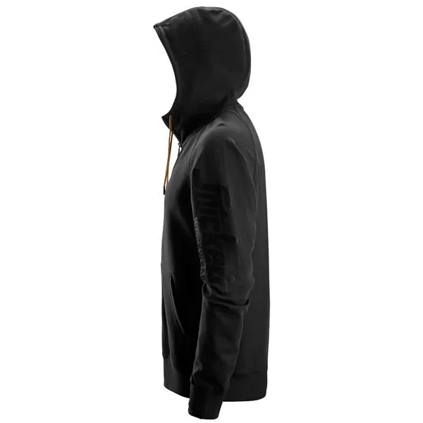 2895 Logo Full-Zip Hoodie - Black