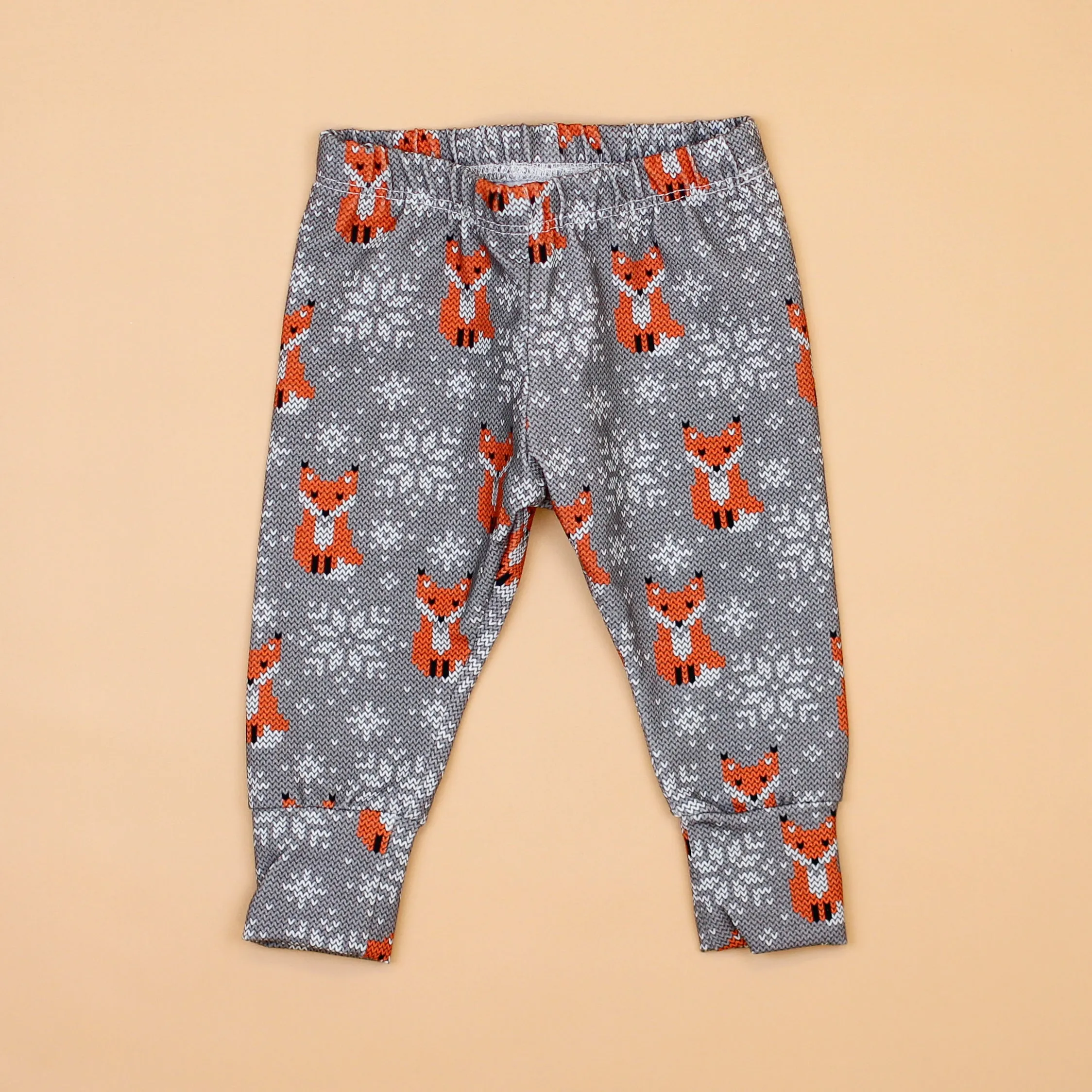 3m Winter Fox Leggings - Cold Weather Fox Print Pants