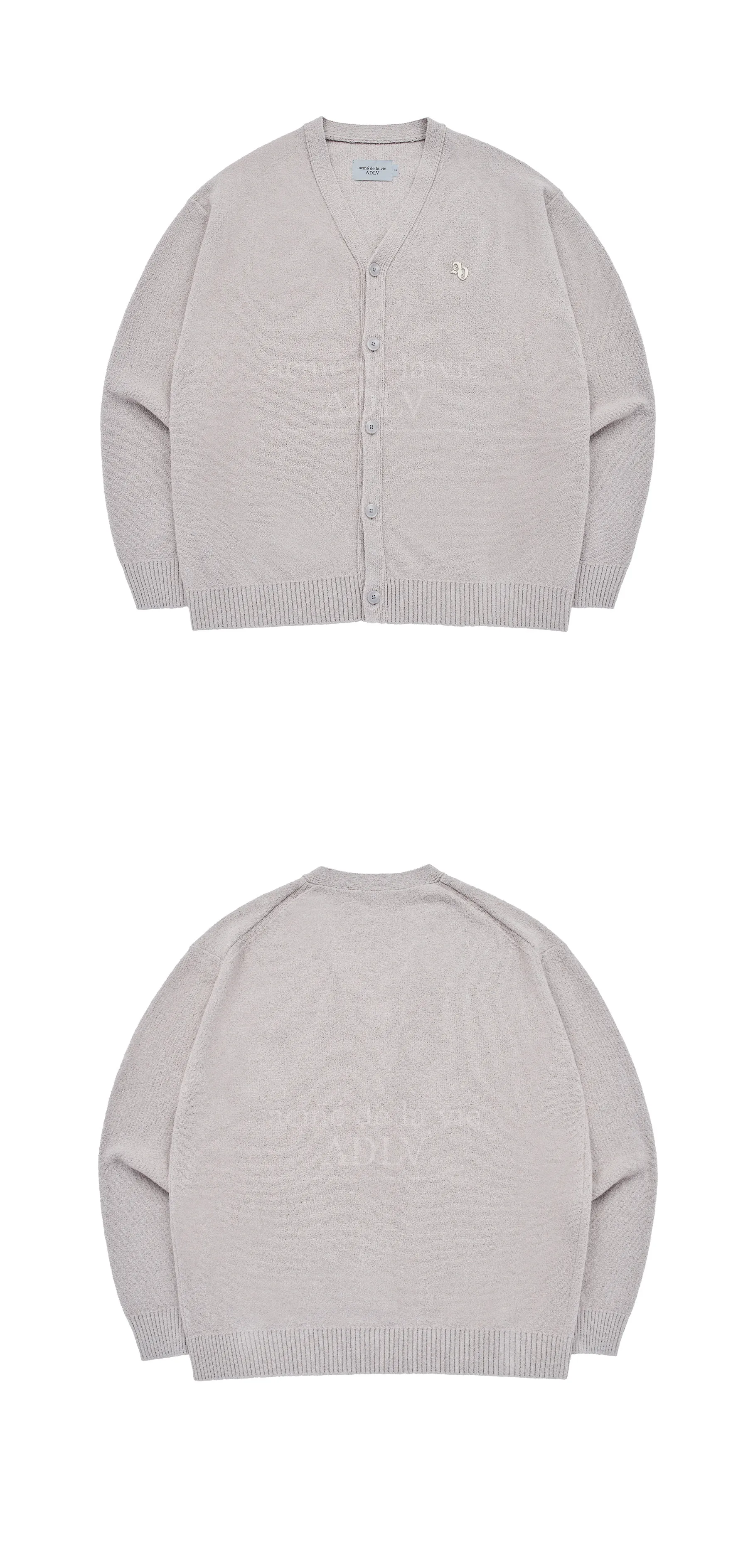 Acme Life | Gender-Neutral Streetwear Cardigans with Simple Logo