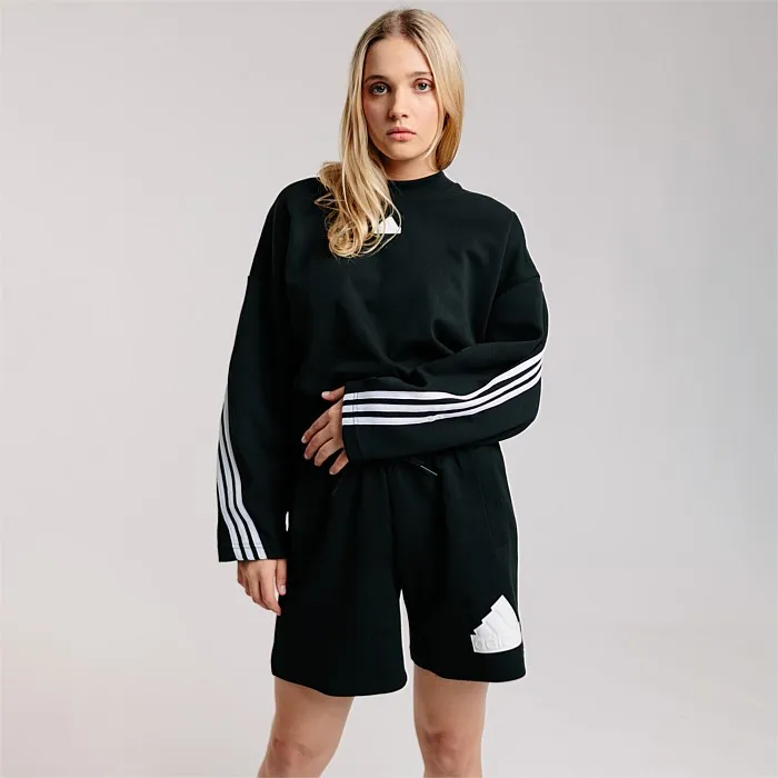 adidas 3 stripes sweatshirt hoodies crews stirling sports