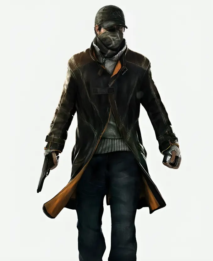 Men's Aiden Pearce Watch Dogs Coat