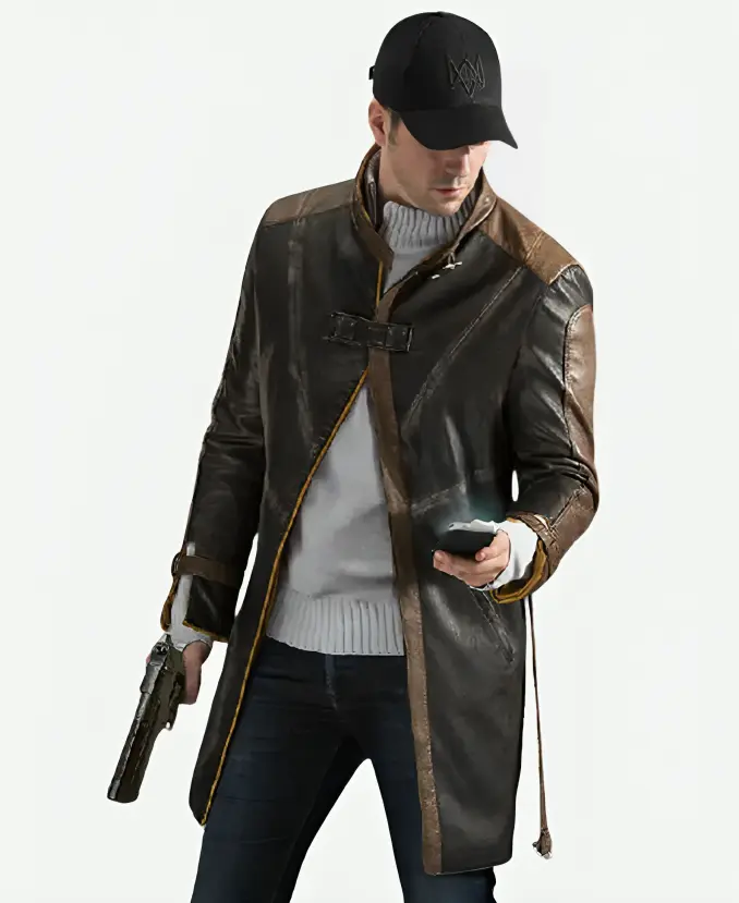 Men's Aiden Pearce Watch Dogs Coat