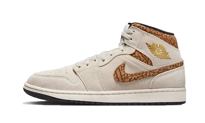 Air Jordan 1 Mid SE Brown Elephant - *Jordan 1 Mid SE Brown Elephant*