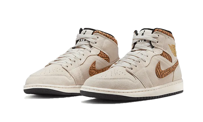 Air Jordan 1 Mid SE Brown Elephant - *Jordan 1 Mid SE Brown Elephant*