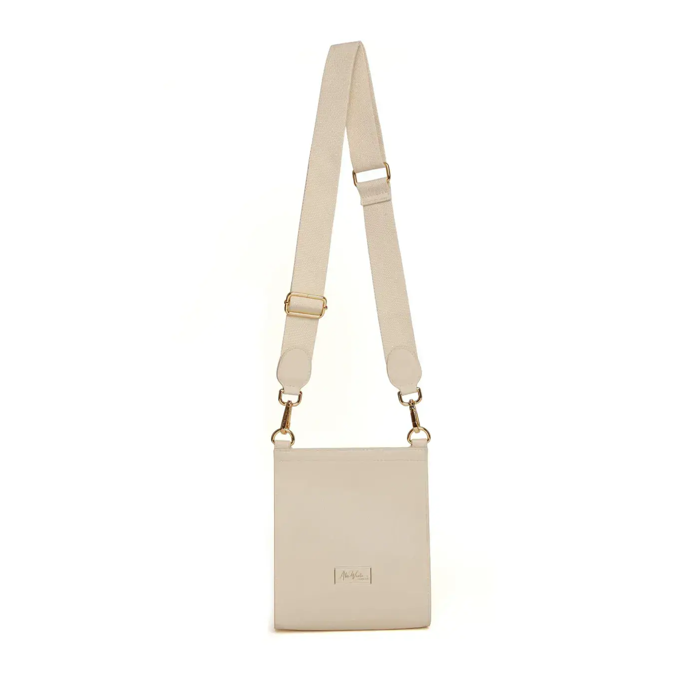 Alice Wheeler Bloomsbury Crossbody Bag Pastel Cream