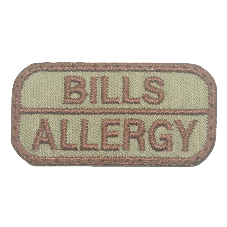 Allergy Patch Khaki - Bills