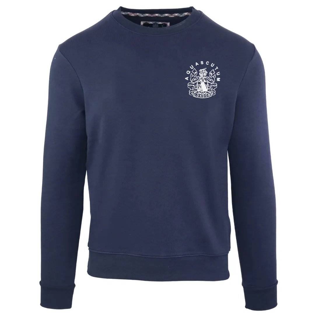 Aquascutum Men's Navy Sweater - FG0523-85