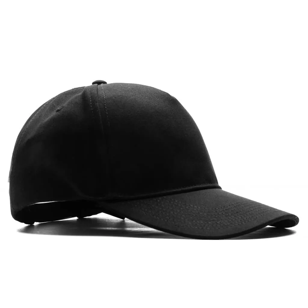 Back Logo Cap - Black