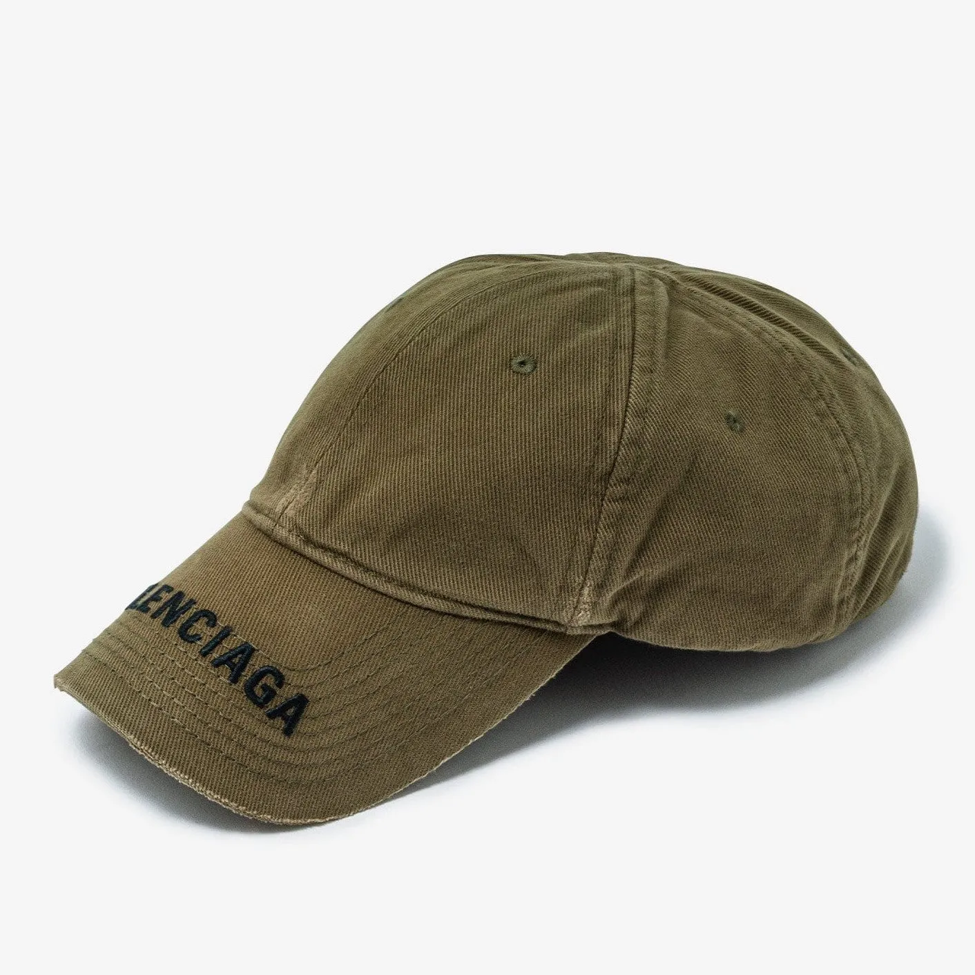 Balenciaga Logo Visor Cap Beige