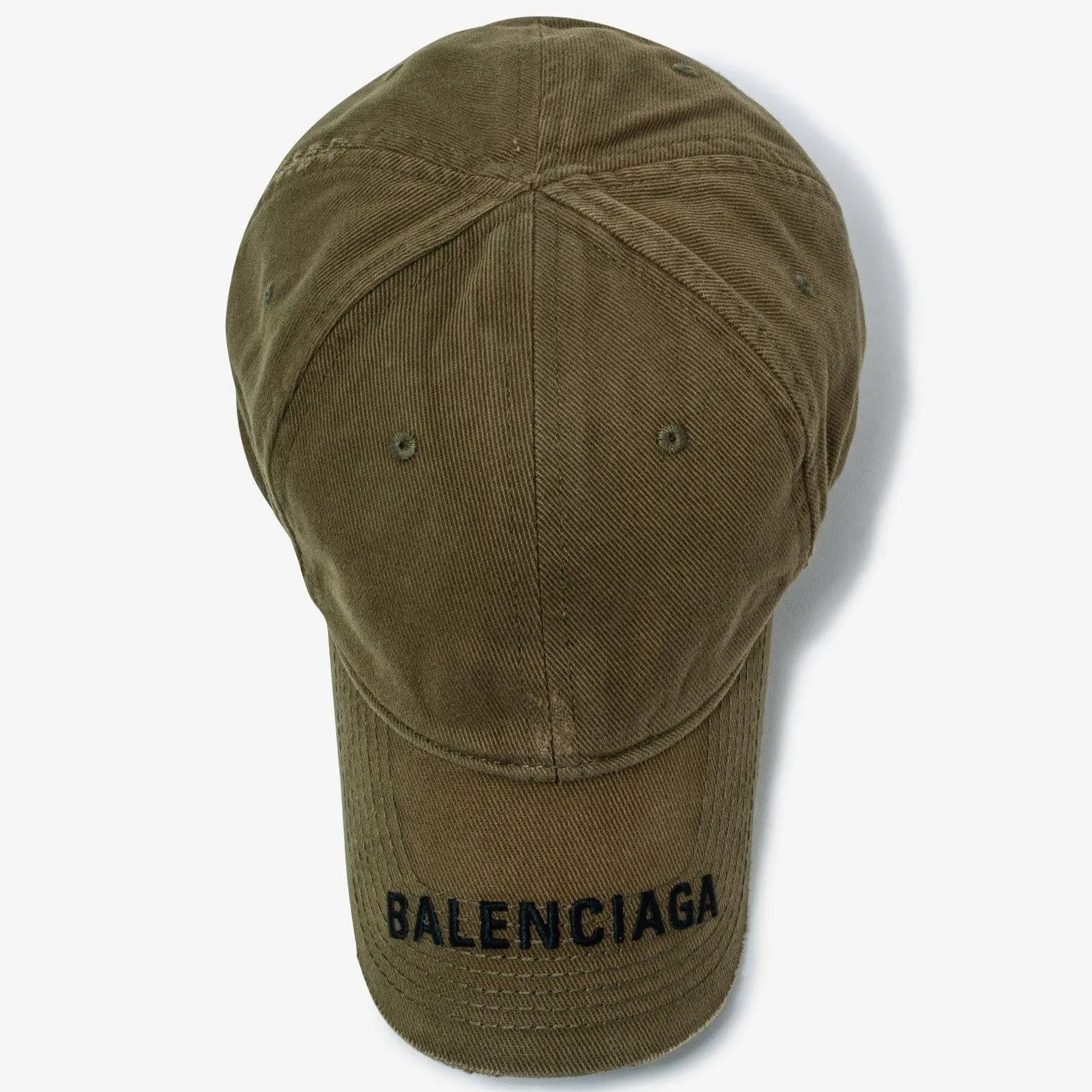 Balenciaga Logo Visor Cap Beige