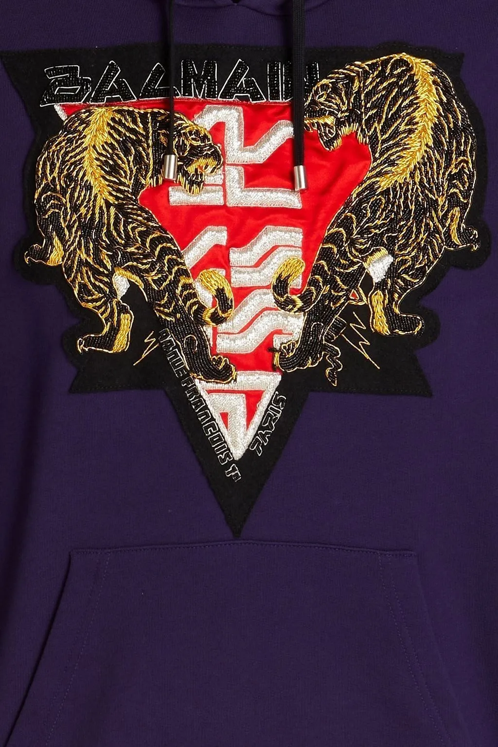 BALMAIN  |Street Style Long Sleeves Cotton Luxury Hoodies