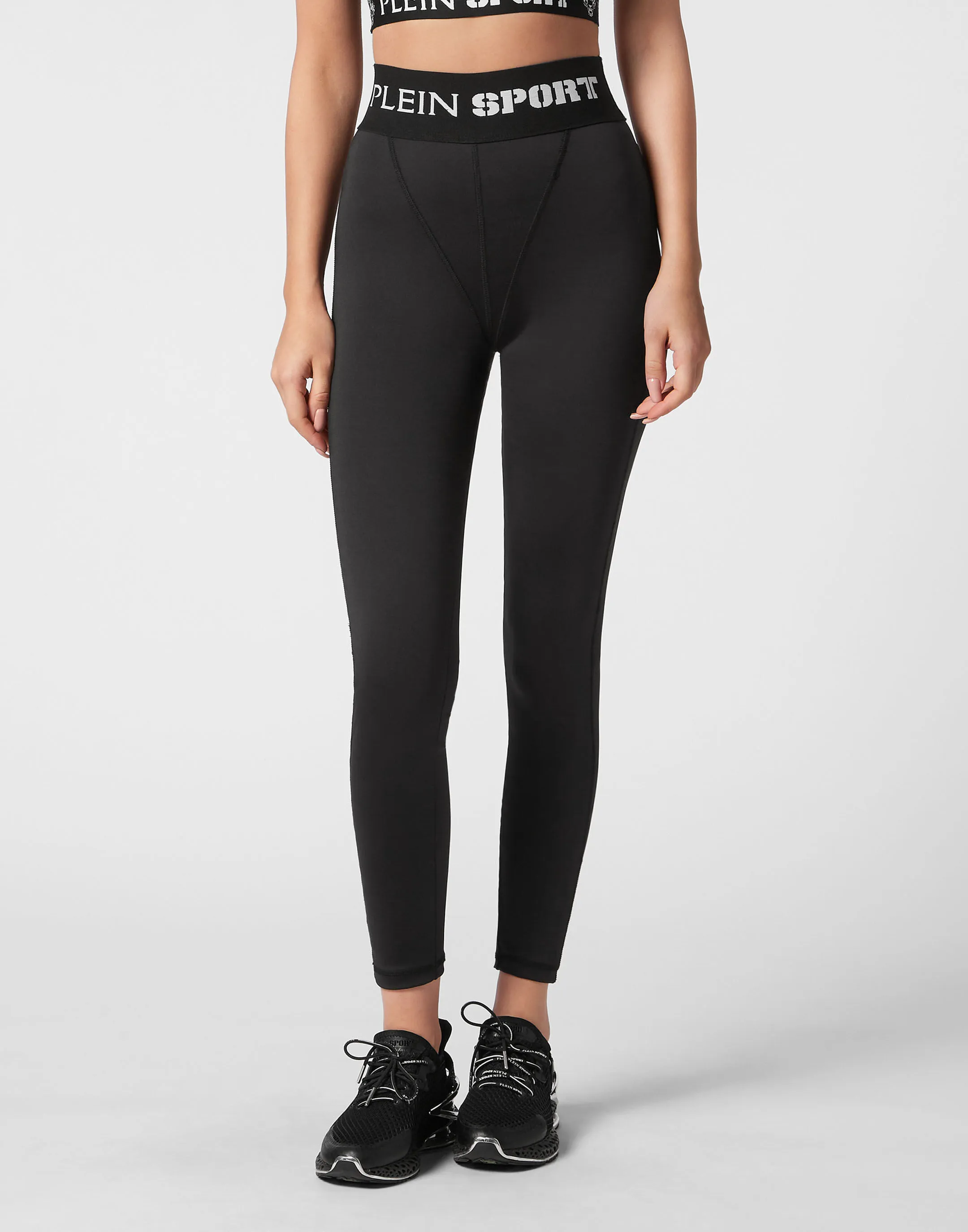 Basic Leggings for Jogging with Push Up Effect