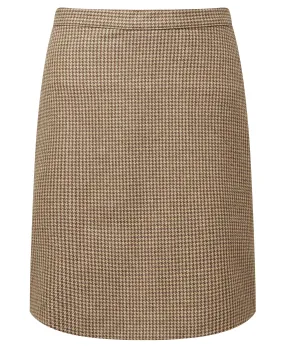 Beauly Tweed Skirt                             Houndstooth Tweed