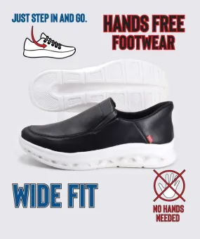 Big Black Hands-Free Shoes (CARLISLE 2)