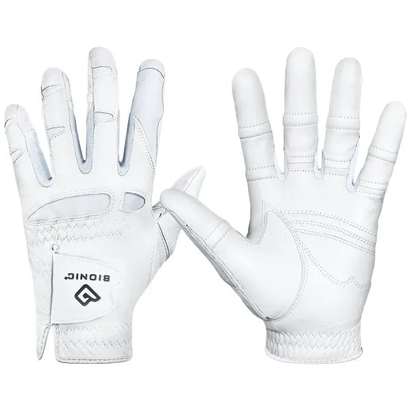 Women's White StableGrip 2.0 Bionic Golf Glove