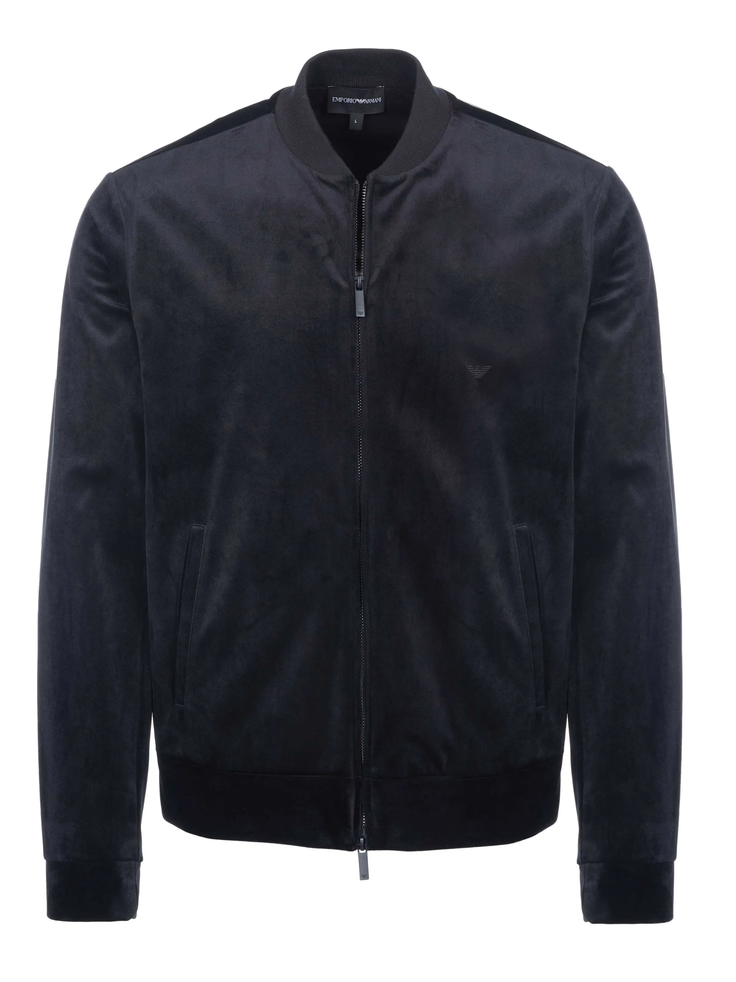 Black Emporio Armani jacket.