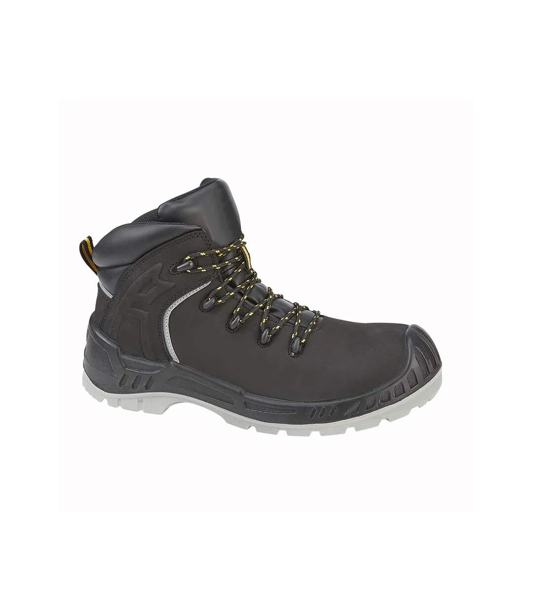 Black Mens Nubuck Safety Boots by Grafters