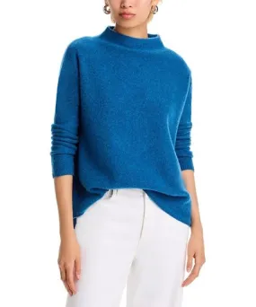 Brushed Cashmere Sweater at Bloomingdale's Mock Neck