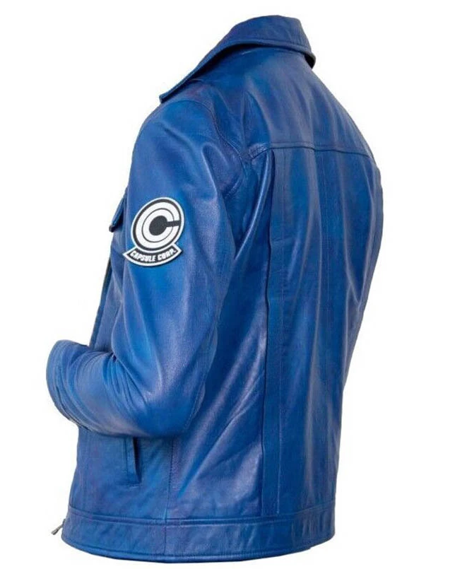 Blue Future Trunks Dragon Ball Jacket