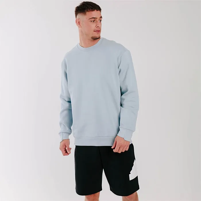 Blue Lounge Fleece Sweatshirt | Hoodies & Sweats | Stirling Sports - Shop Now.