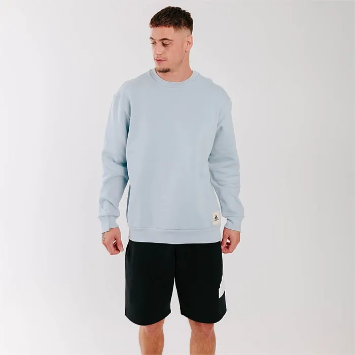 Blue Lounge Fleece Sweatshirt | Hoodies & Sweats | Stirling Sports - Shop Now.