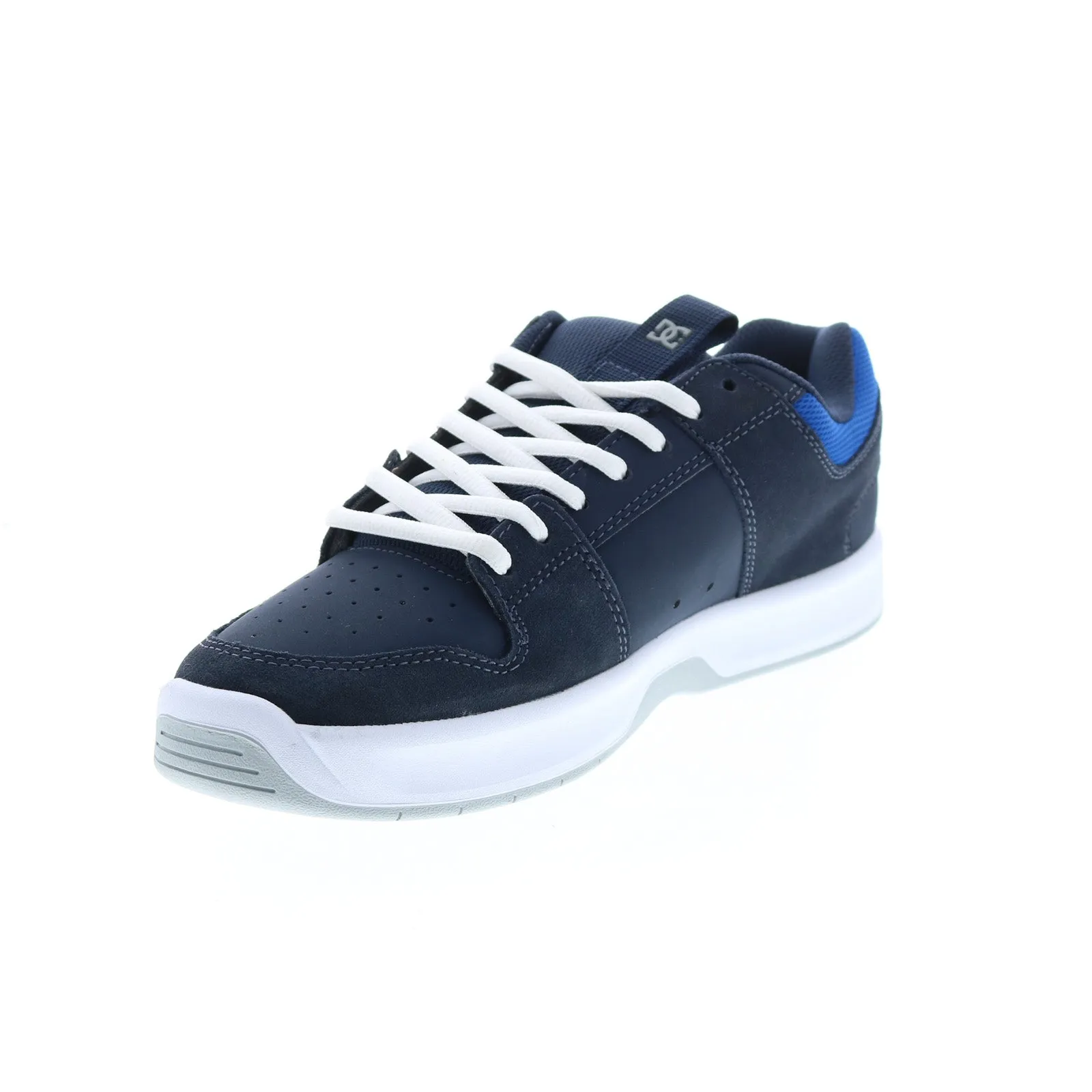 Blue Nubuck Skate Sneakers for Men - DC Lynx Zero ADYS100615-NW0