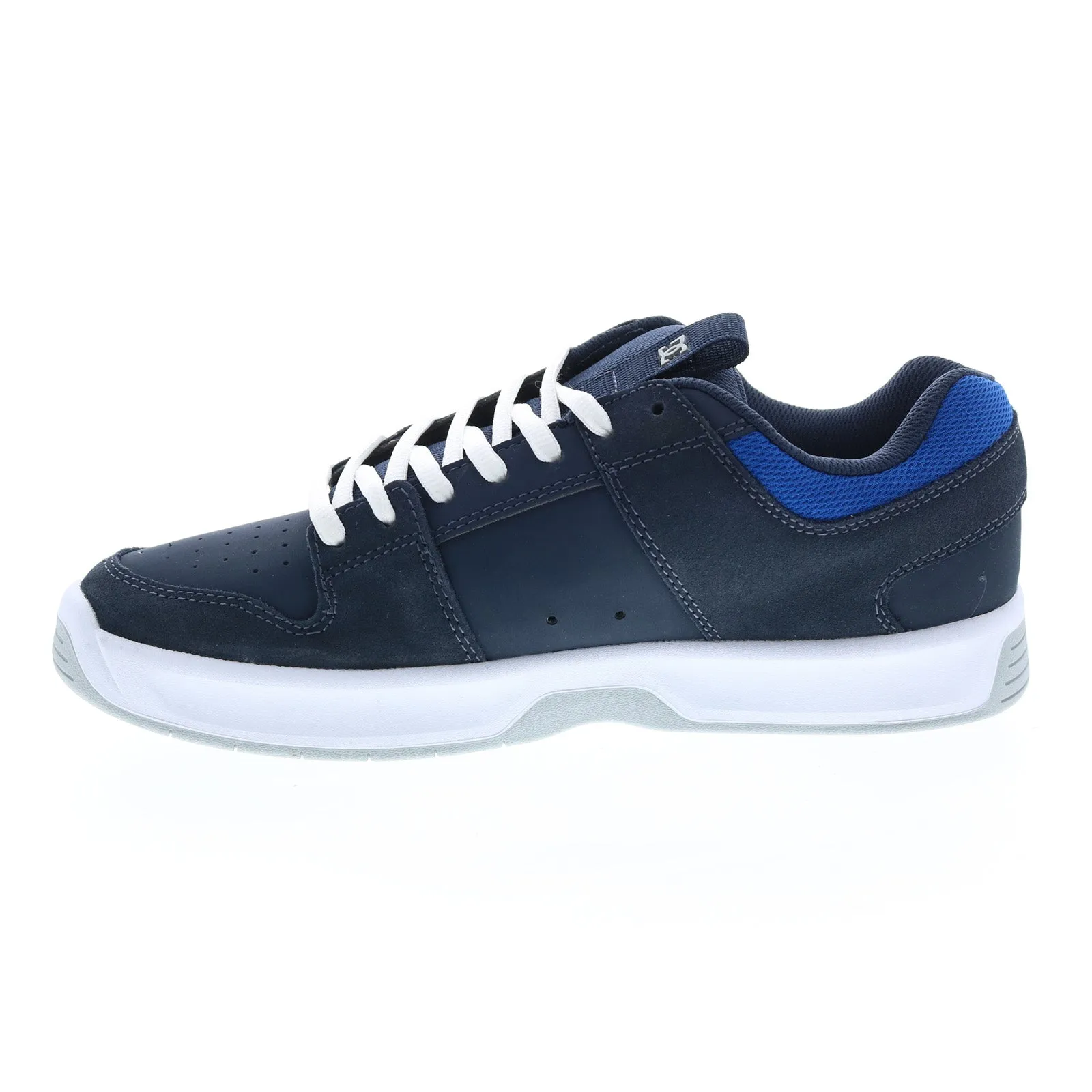 Blue Nubuck Skate Sneakers for Men - DC Lynx Zero ADYS100615-NW0