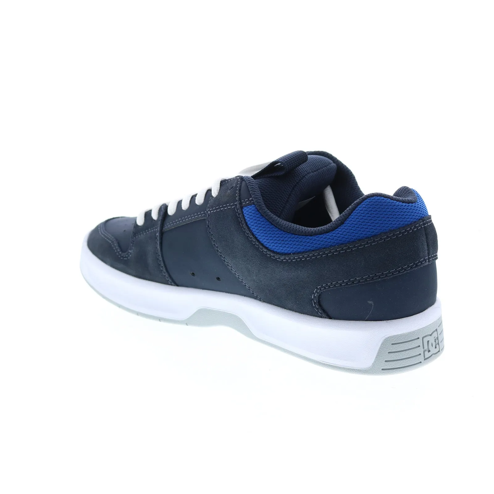 Blue Nubuck Skate Sneakers for Men - DC Lynx Zero ADYS100615-NW0