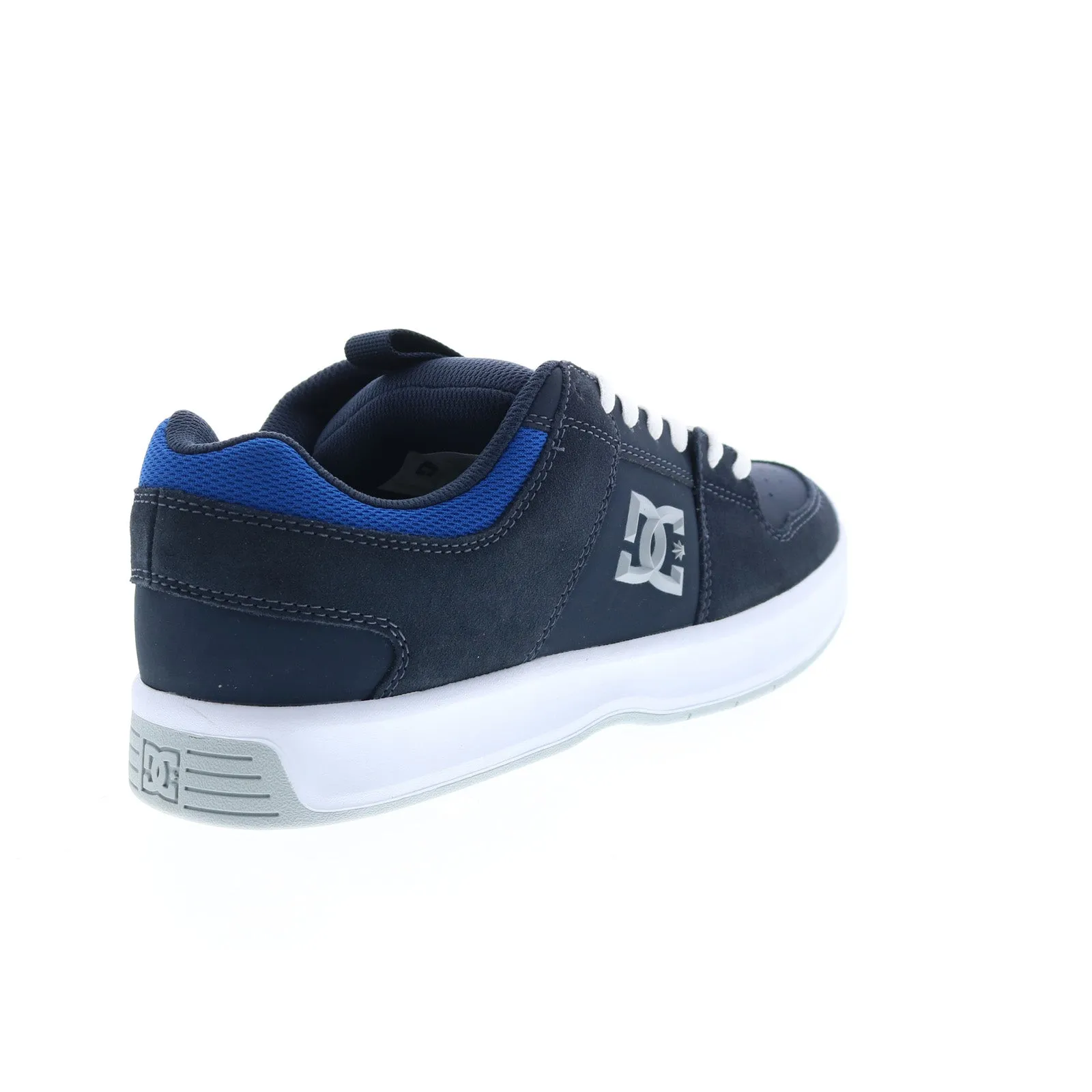 Blue Nubuck Skate Sneakers for Men - DC Lynx Zero ADYS100615-NW0