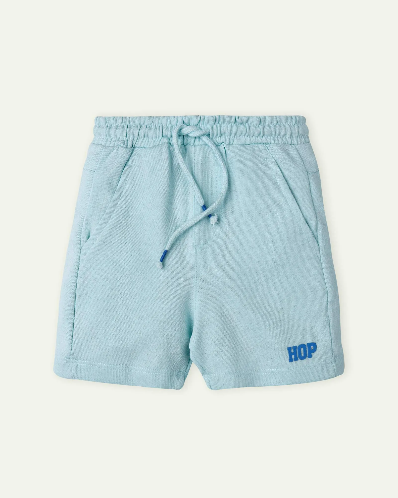 Blue Terry Cloth Shorts.