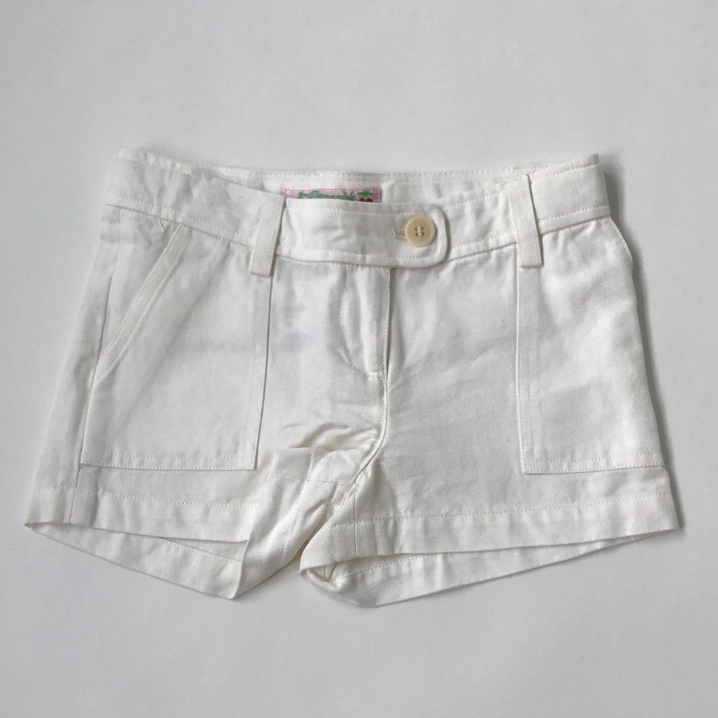 Bonpoint Cream Linen Shorts - Best Deals on Linen Shorts