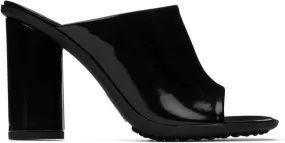 Bottega Veneta Black Atomic Heeled Sandals