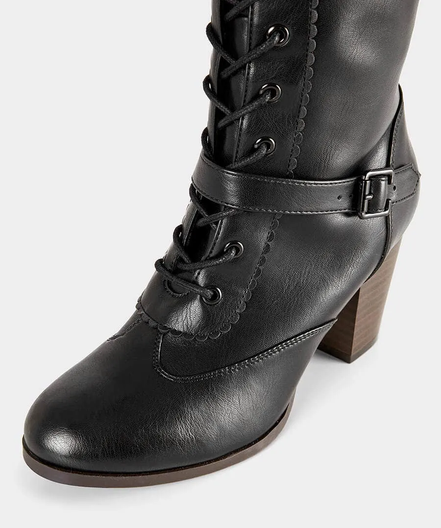 Brooklyn Lace Up Boots