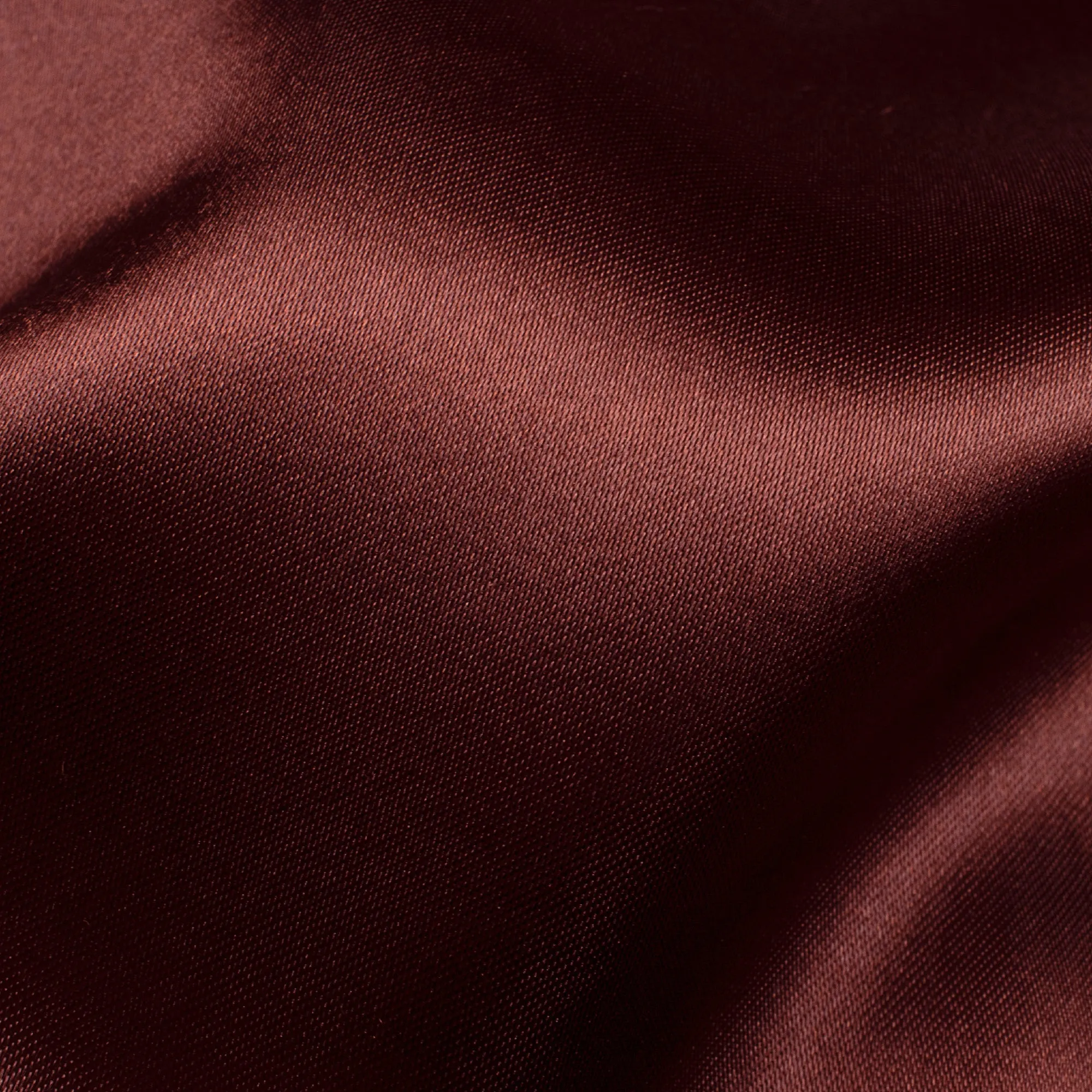 Brown Neon Satin Fabric