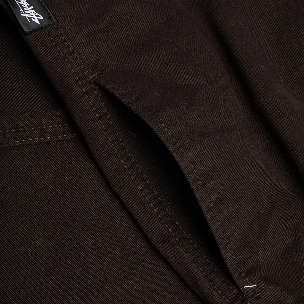 Espresso Brushed Beach Pant