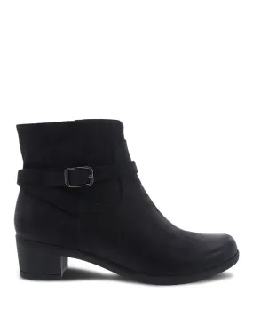 Cagney Black Suede Boots