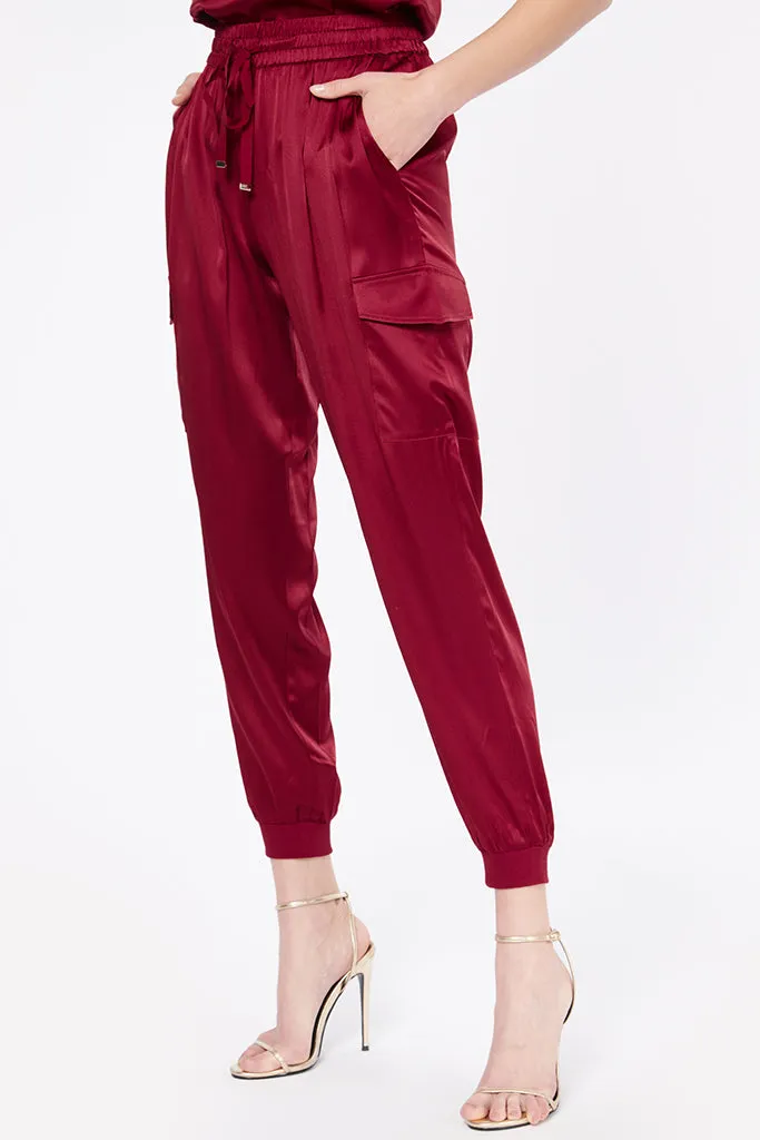 Cami NYC Elsie Pant Mulled Wine FINAL SALE