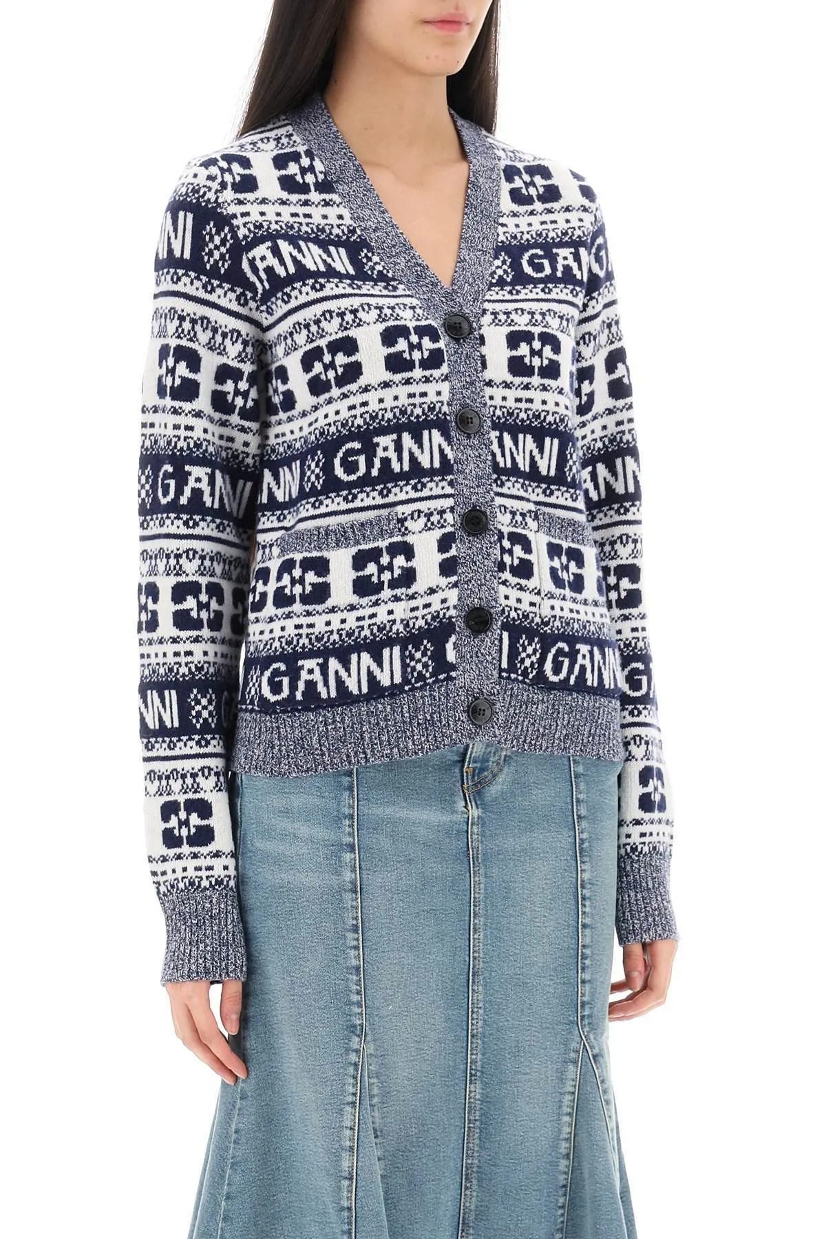 Cardigans Ganni