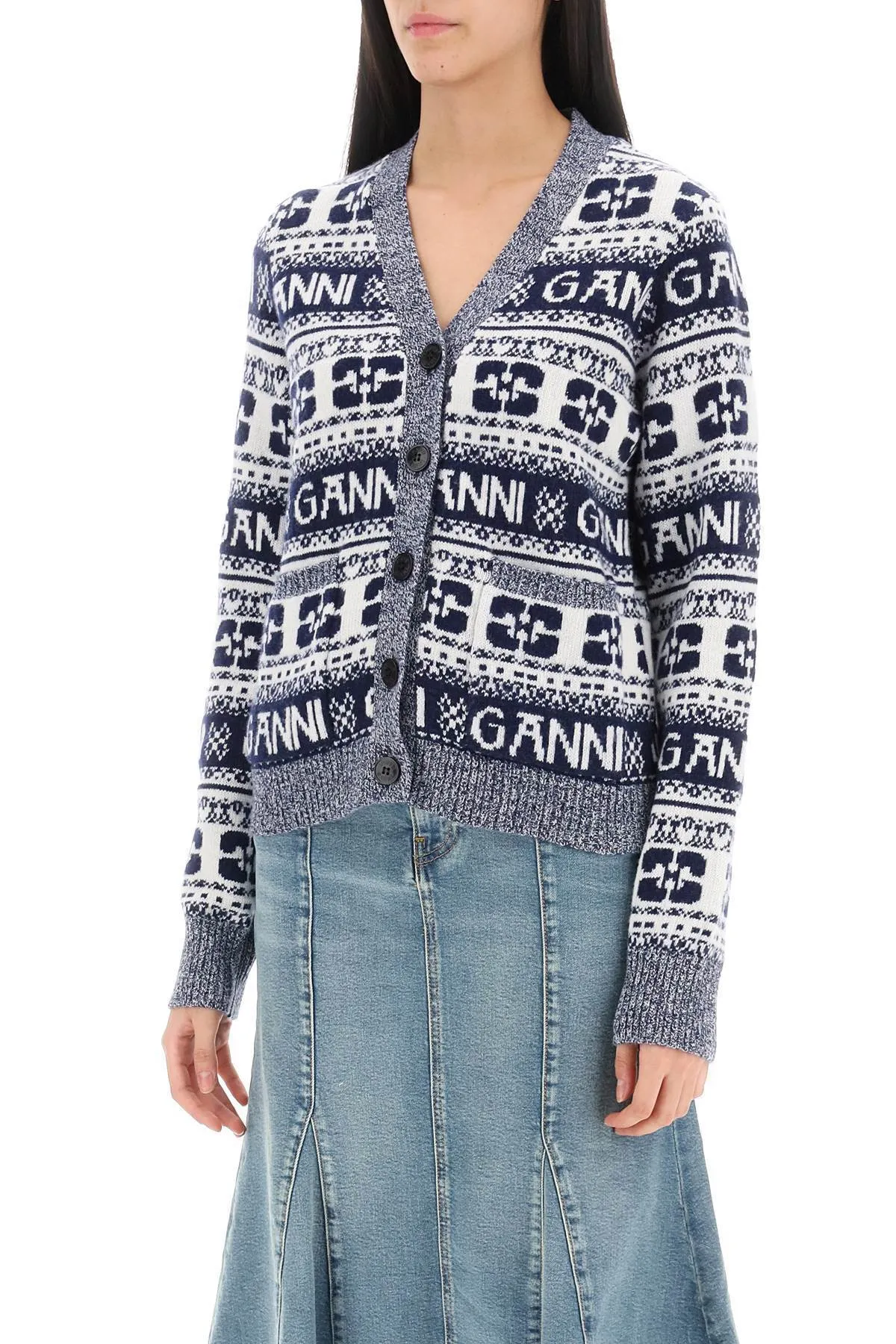 Cardigans Ganni