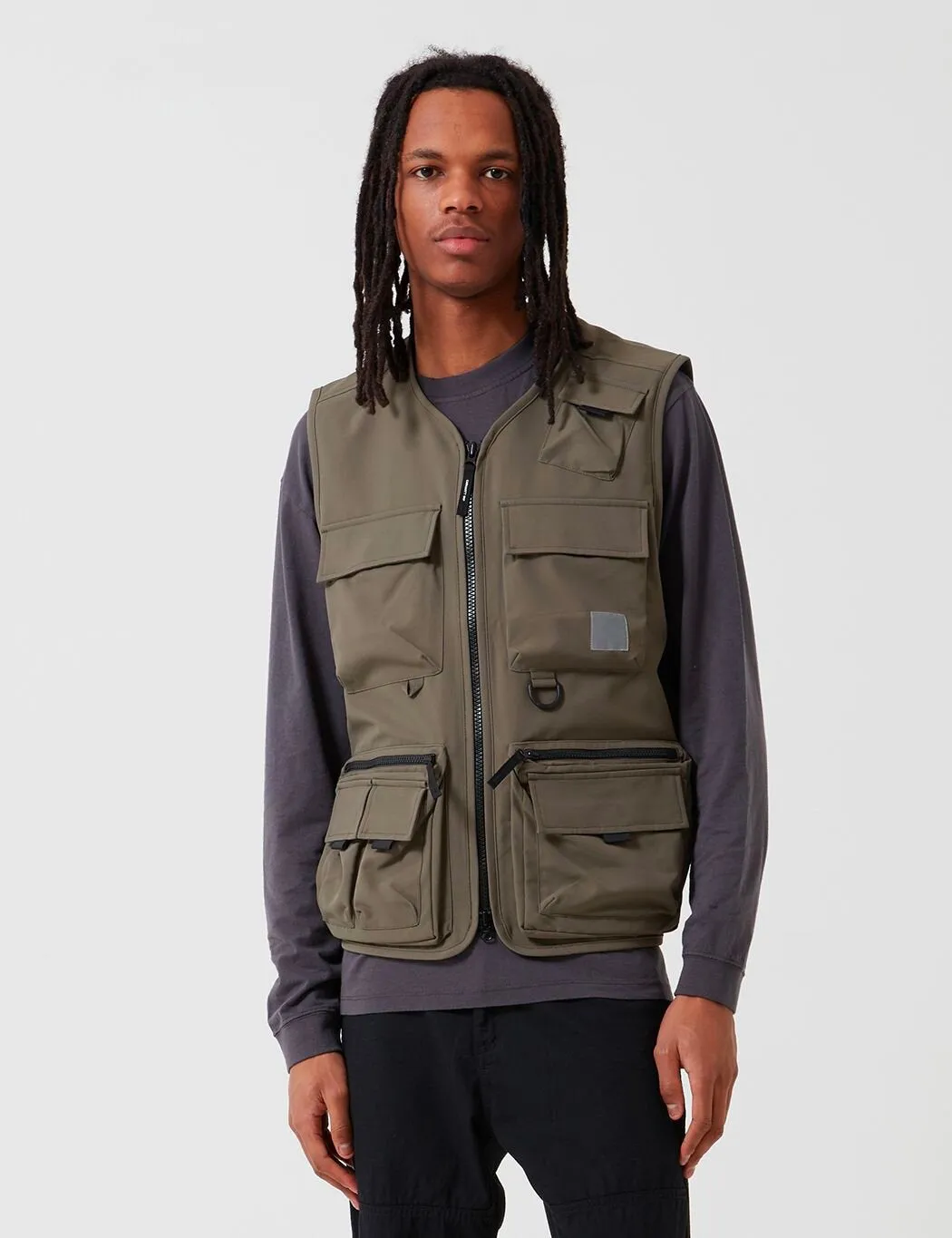 Carhartt-WIP Elmwood Vest Stretch Moor Green