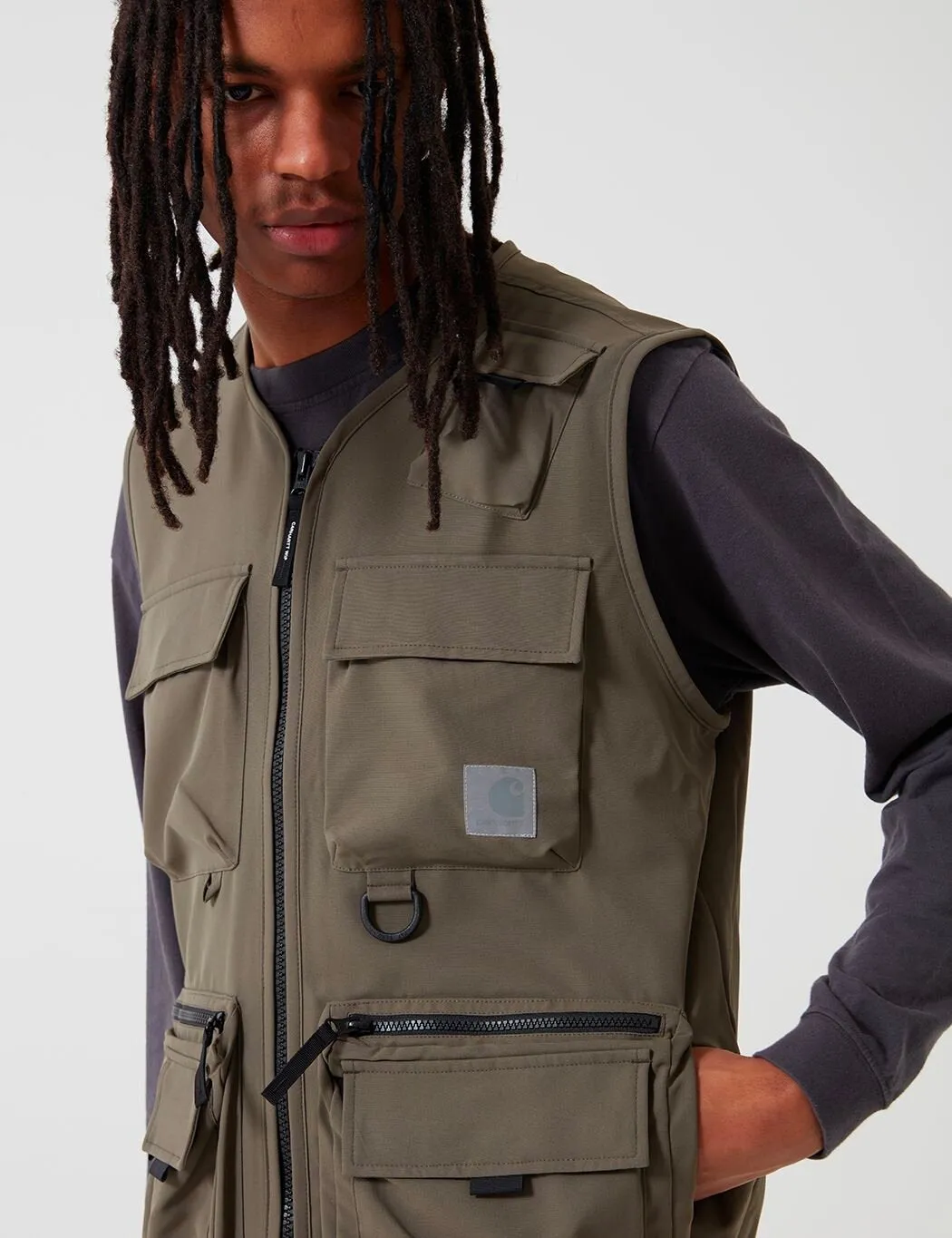 Carhartt-WIP Elmwood Vest Stretch Moor Green