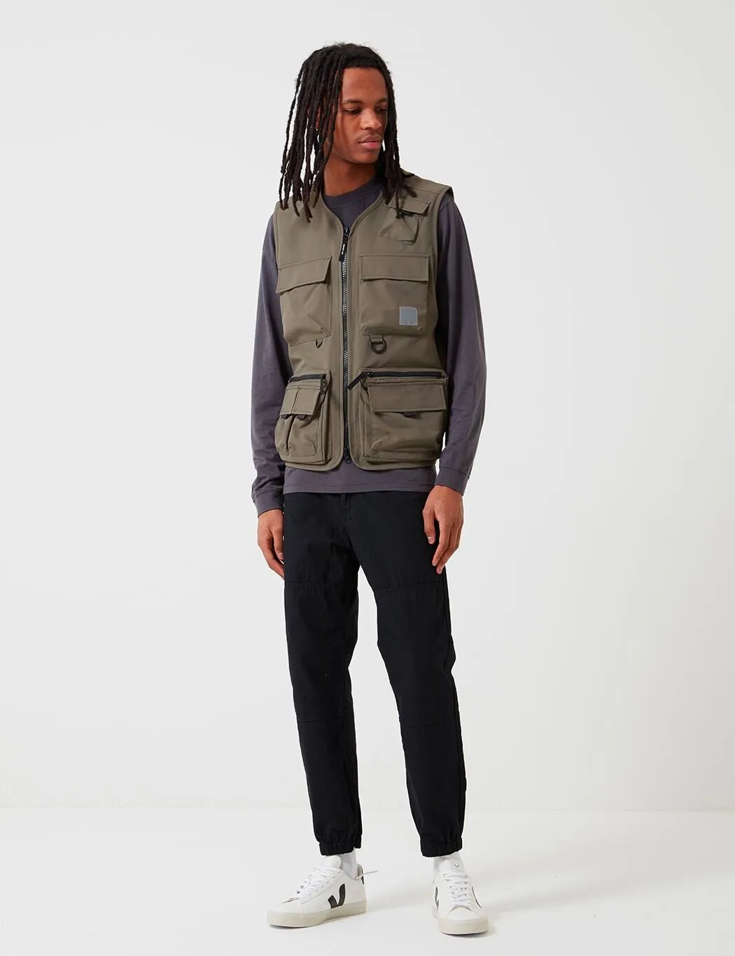 Carhartt-WIP Elmwood Vest Stretch Moor Green