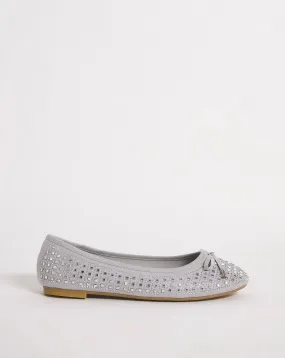 Charlize Embellished Ballerina Simply Comfort Simply Be