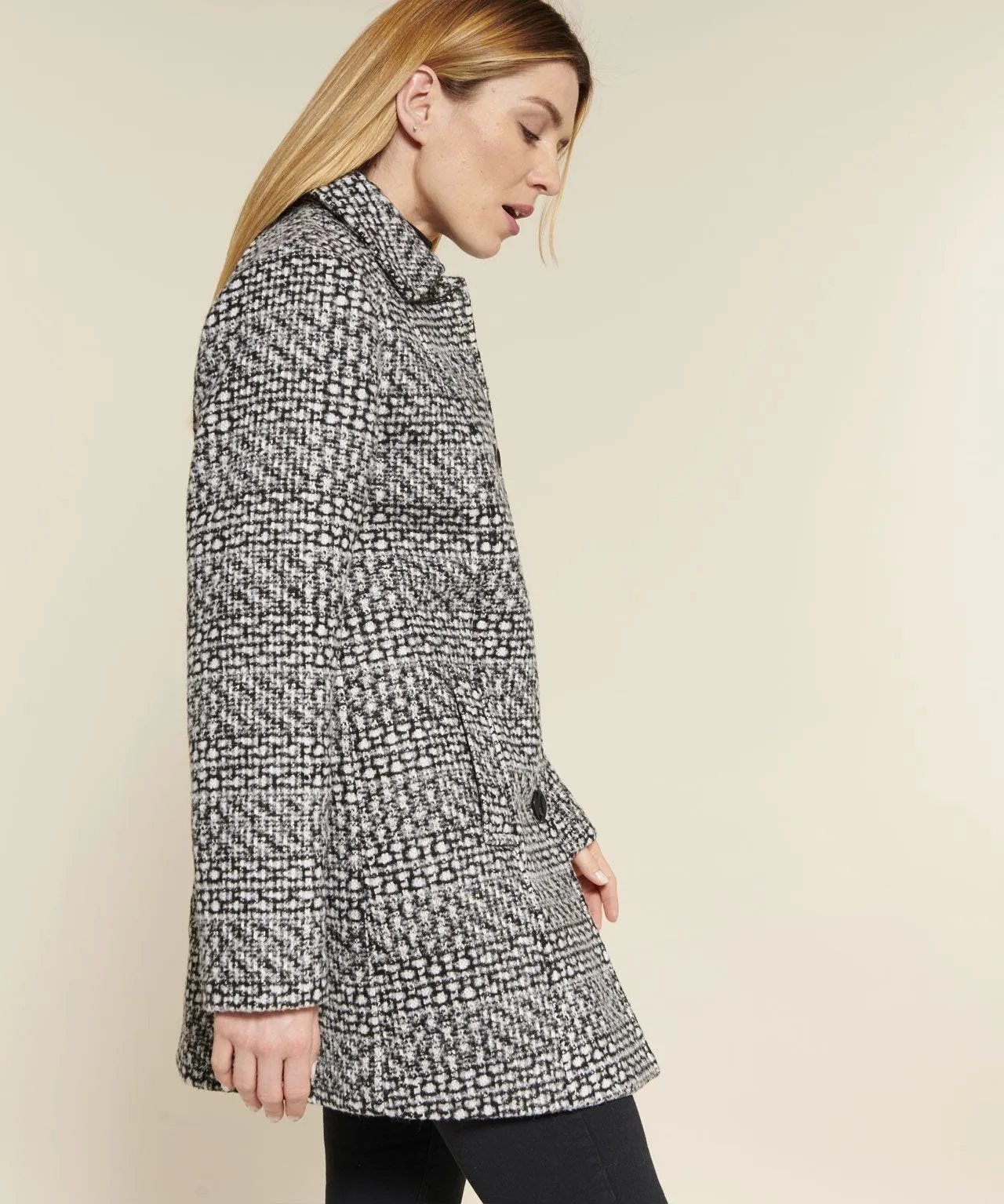 Stylish Check Coats on Sale