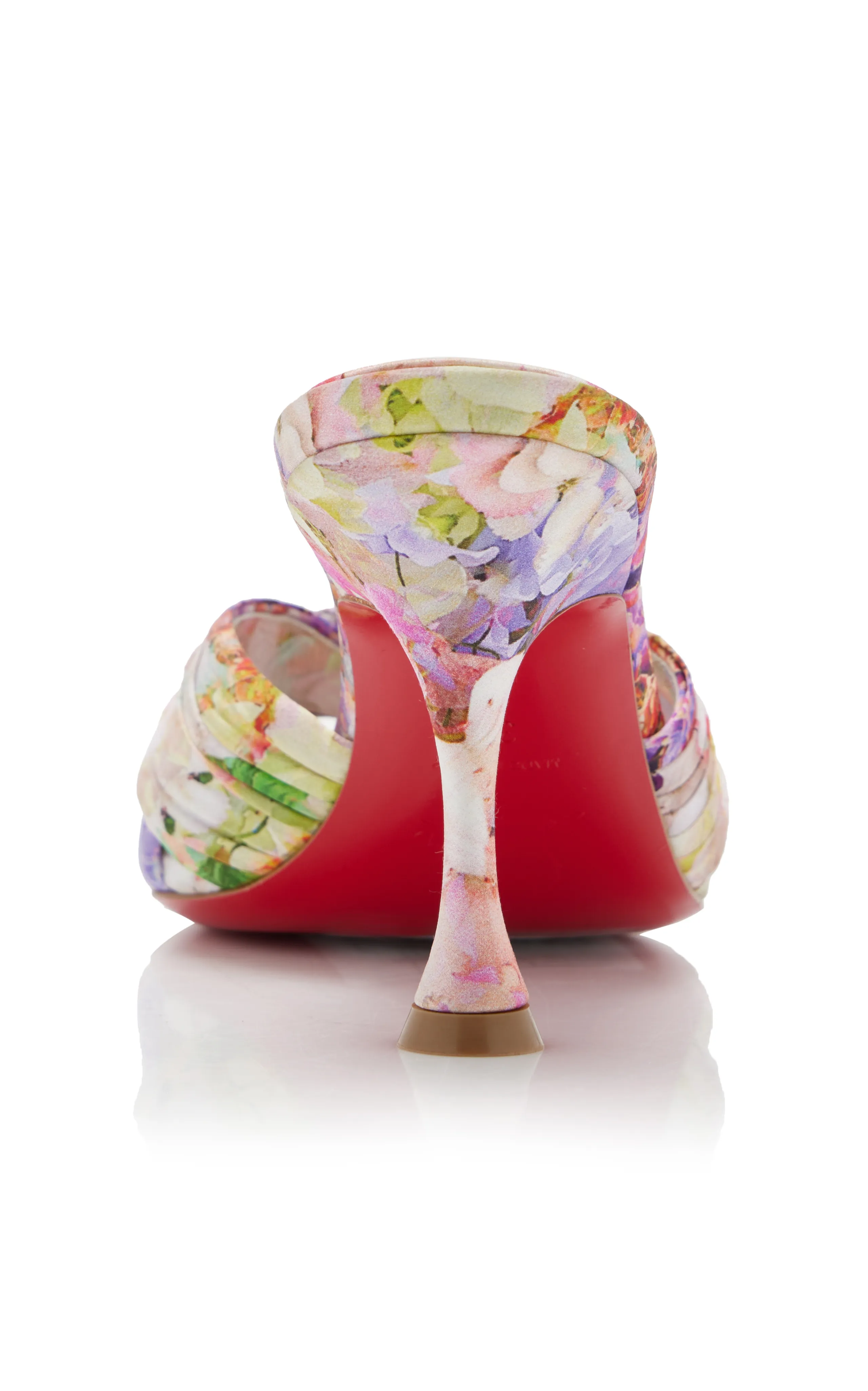 Christian Louboutin Nicol Is Back 85mm Crepe Satin Sandals