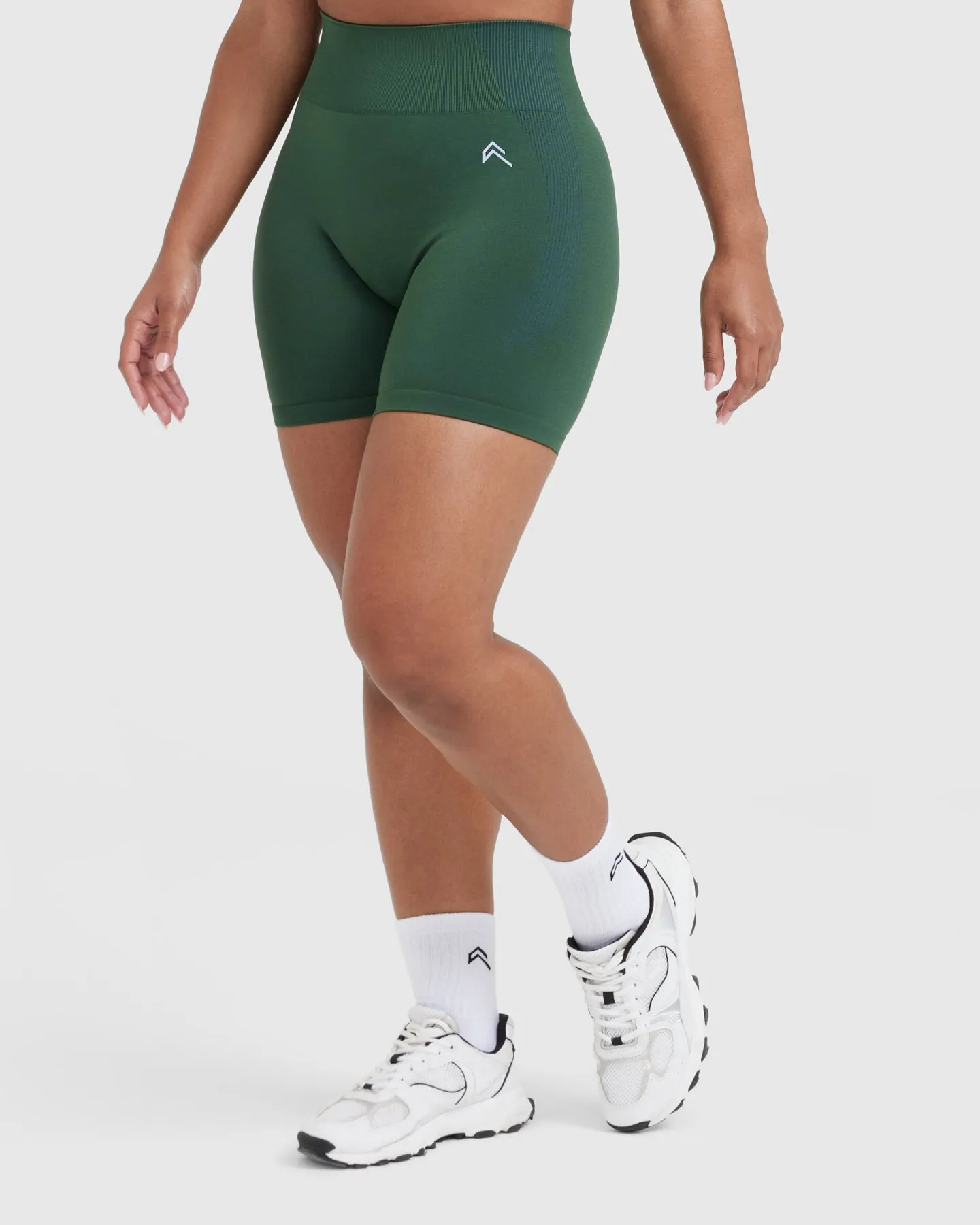 Classic Seamless 2.0 Mid Shorts Evergreen Marl