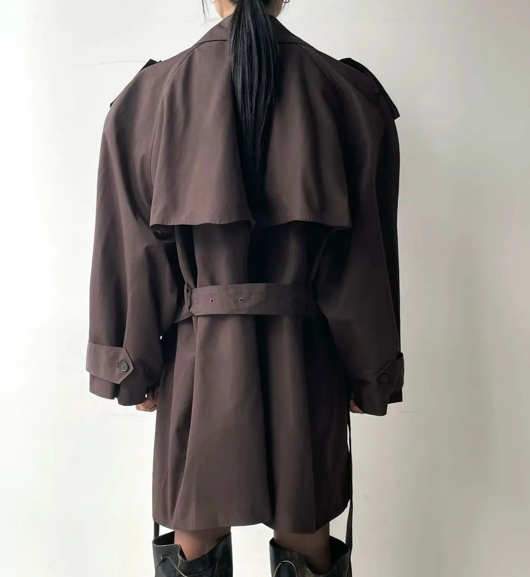 Cocoa Hari Short Trench Coat