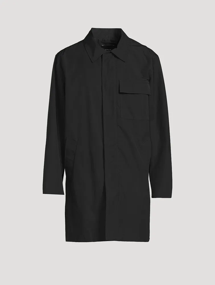 Cotton nylon car coat by VINCE.