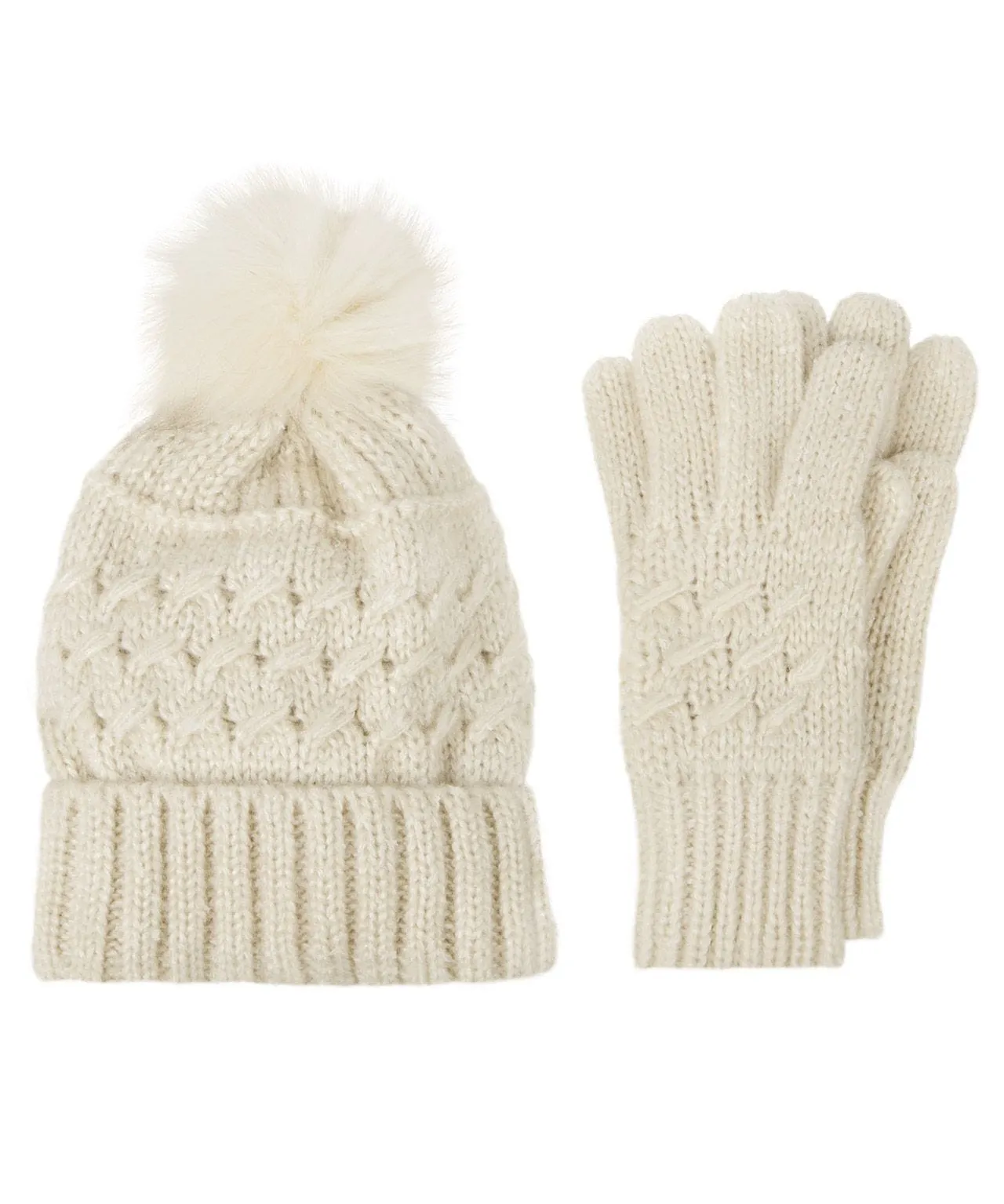 Cozy Hat and Glove Set