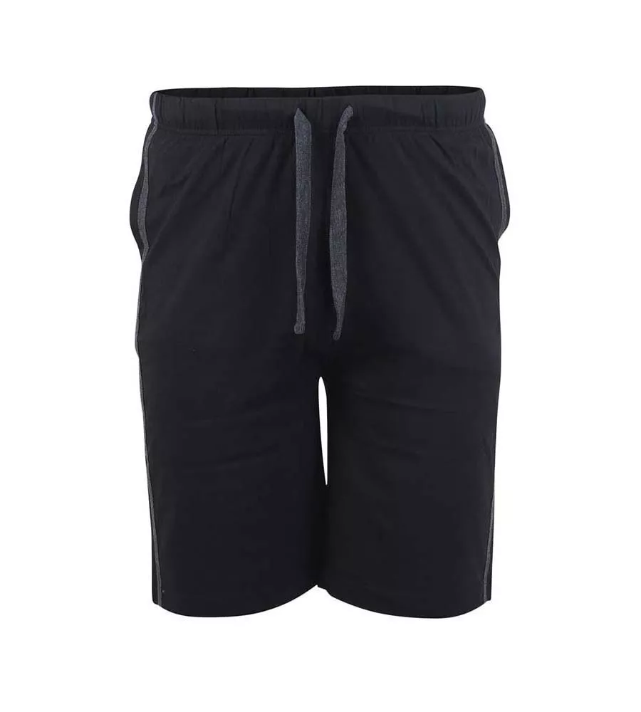 Big Men's Jersey Shorts With Elasticated Waist - 2 Pack (Ryan)